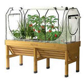 VegTrug Classic MGKIT1244 Greenhouse Frame and Multi-Cover Set, Steel Frame/Polyethylene Cover, Clear